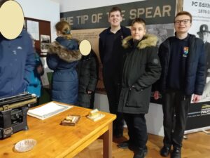 Ambergate pupils visiting Grantham Museum