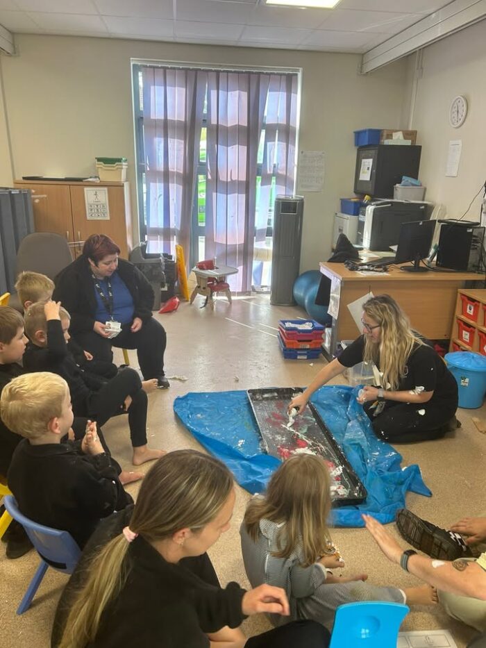 Potter class had a blast with some “bucket therapy” this morning! Laughter, learning and a little bit of mess- what more could we ask for? We’re still not sure who enjoyed it more, the pupils or the adults?! 🤔😂

#funinlearning #bucketTherapy #uniquelearnerslimitlesslearning #newtonbridgeacademy